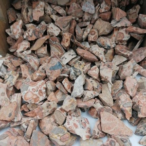 Jasper Crystal Chips, Tumbled Healing Gemstone, New Age Rough Semi-Precious Rocks