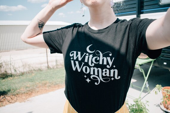 Witchy woman tee shirt Clearance