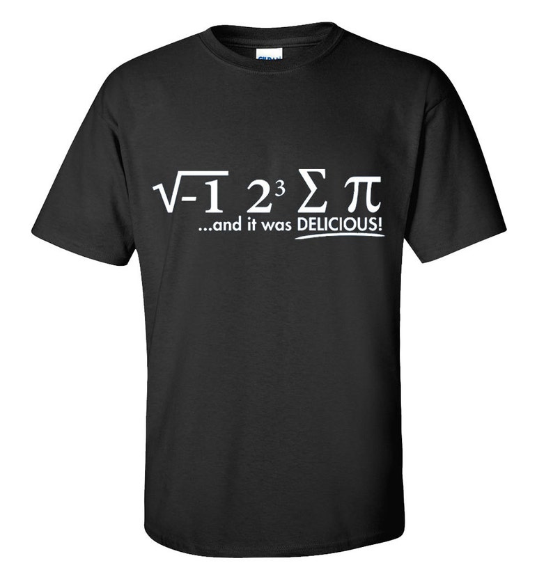 I Ate Some Pie Funny Math Tshirts Funny Gift for Men Pi Etsy