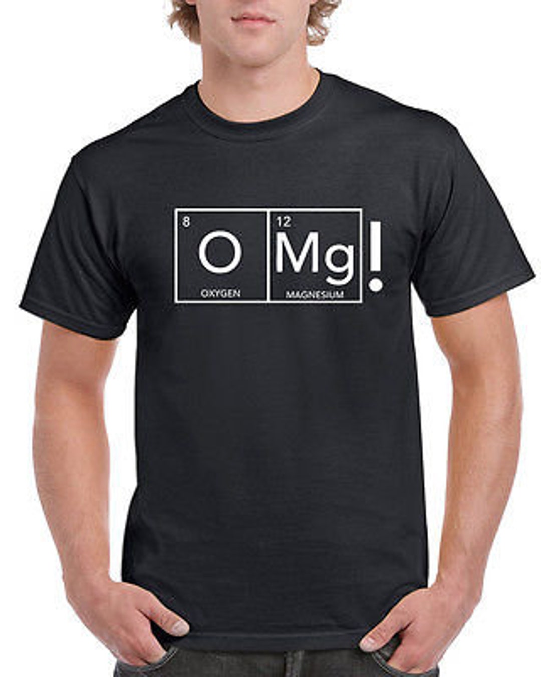 OMG Periodic Table Mens T-shirt Chemistry Science Elements - Etsy