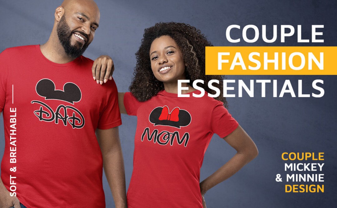 Mom Dad Shirts, Matching Shirts for Couples, Family-friendly Birthday ...