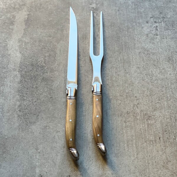 Meat Carving Set Etsy