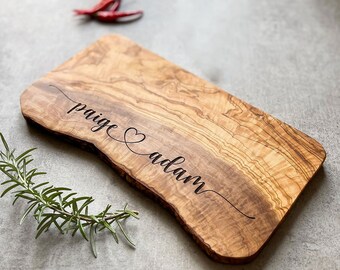 Personalized Live Edge Custom Cheese Board Gift | Cheeseboard | Personalised | Gifts For Couples | Wedding Gift | Engagement | Anniversary