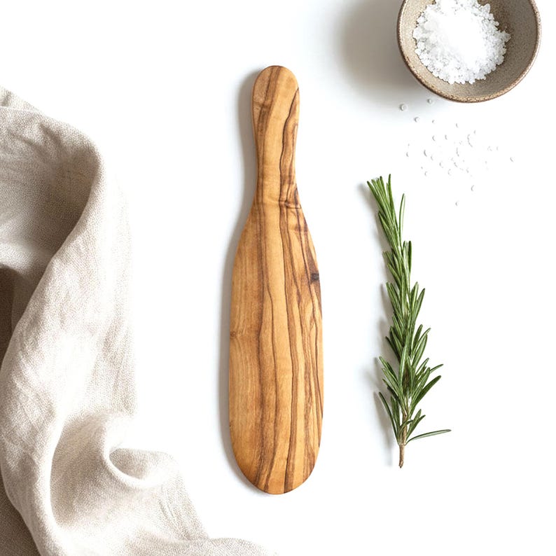 RusticFlitch Olive Wood Spatula
