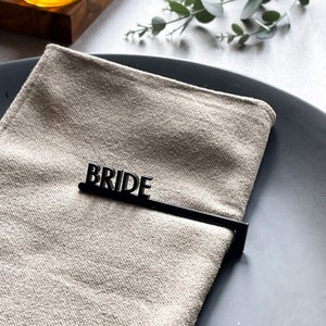 Wedding Place Setting Names | Napkin Name Tags | Wedding Table | Guest Names | Custom Place Names | Dinner Party | Custom Name Tags | Events