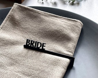 Wedding Place Setting Names | Napkin Name Tags | Wedding Table | Guest Names | Custom Place Names | Dinner Party | Custom Name Tags | Events