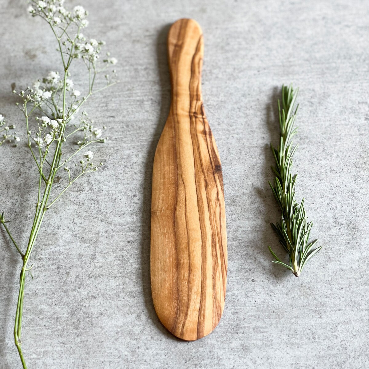 Traditional Olive Wood Pancake Spatula Omelette Spatula | Crepe Spatula - Etsy