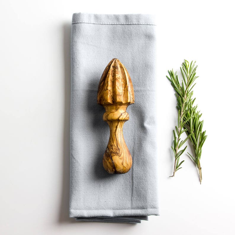Etsy Lemon Juicer Handmade From Olive Wood