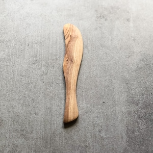 Traditional Olive Wood Wooden Butter Spreader | Jam | Condiment | Marmalade | Peanut Butter | Jelly | Sustainable | Personalised