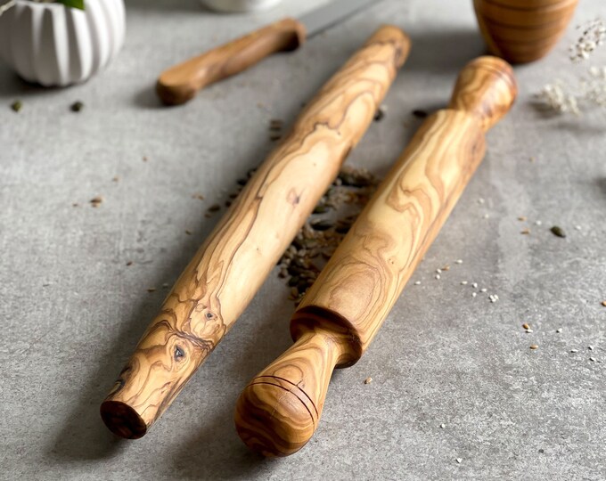 Small French Rolling Pin maple Etsy