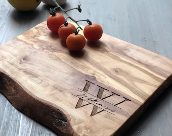 Personalized Monogram Engraved Cheese Board | Monogram Birthday Gift | Personalised Cheeseboard | Rustic | Personalised Gift | Custom Board