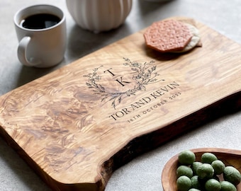 Personalised Custom Bespoke Cheese Board | Unique Anniversary Gift | Personalized | Cutting Board | Charcuterie | Cheeseboard | Rustic