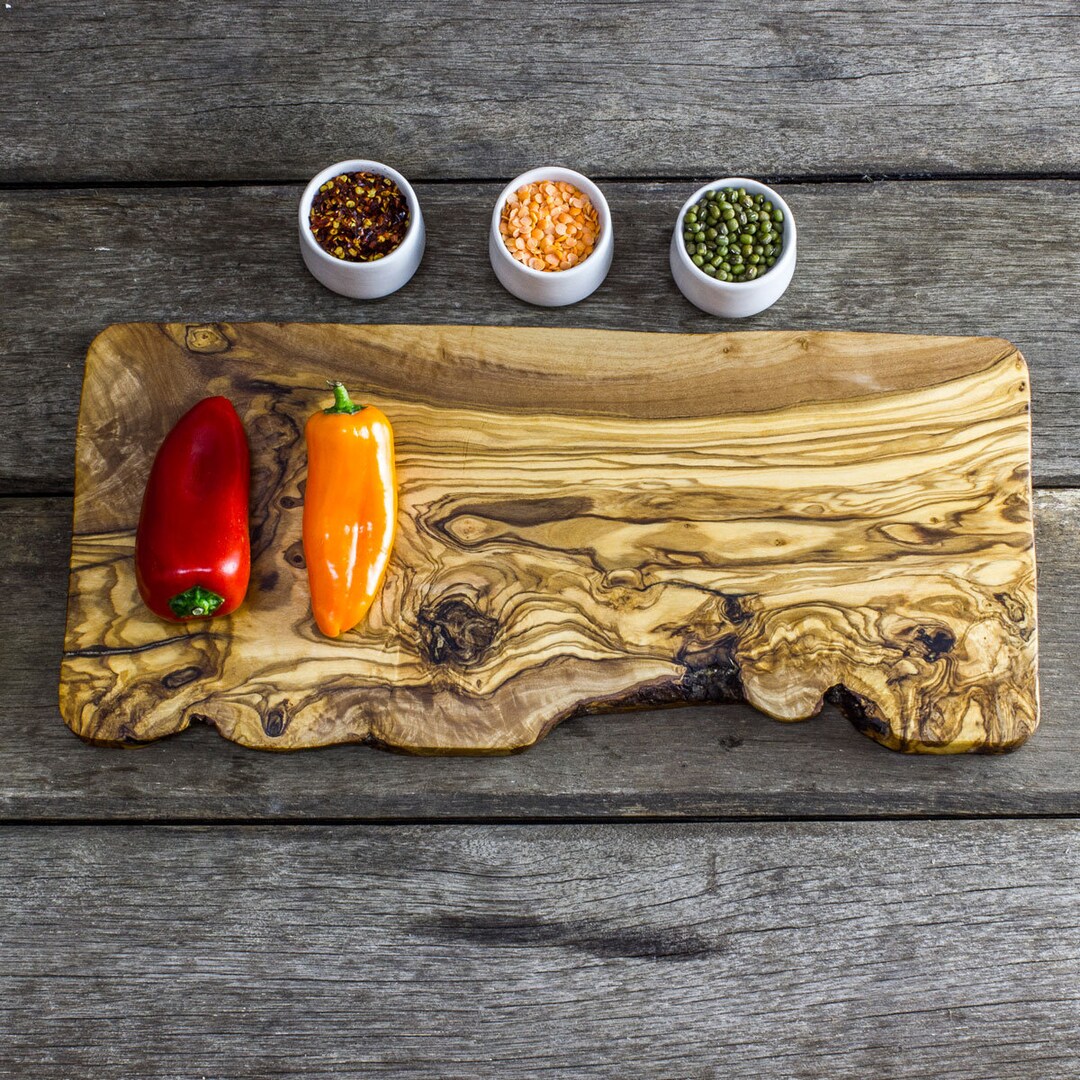 Rustic Olive Wood Cutting Board — EarthShopp