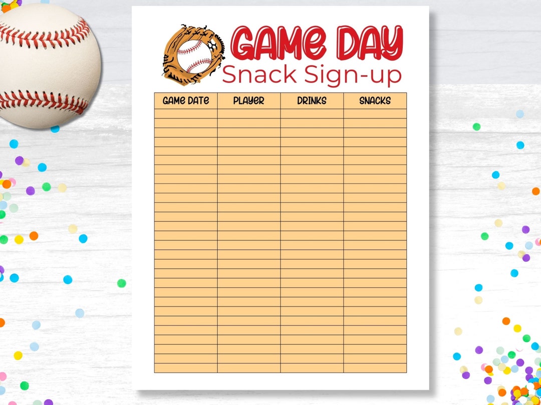 snack-sign-up-sheet-baseball-snack-schedule-baseball-team-snack-game-day-sign-up-tee-ball-game-day-snack-schedule-snack-game-day-sheet-etsy for Free Printable Snack Sign Up Sheet Baseball Snack Sign-up Sheet Baseball Snack Schedule Baseball Team Snack Game Day Sign up Tee Ball Game Day Snack Schedule Snack Game Day Sheet - Etsy for Free Printable Snack Sign Up Sheet Baseball