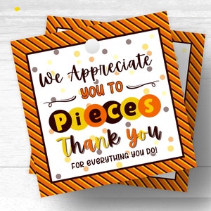 Employee Appreciation Candy Tag Printable Candy Employee Appreciation Tag Candy Tags Teacher Appreciation Nurse Appreciation Reece Gift Tag