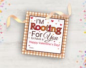 Soda Valentine Rootbeer Classroom Exchange Valentine's Day Party Favor Printable Tag, Rootbeer Soda Lover Gift Idea, Teen Class Valentine