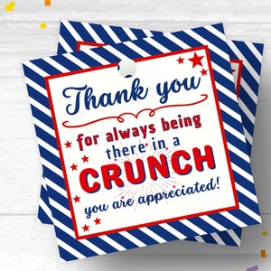 Employee Candy Appreciation Tags Teacher Appreciation Tags Thank you Candy Tag Nurse Candy Appreciation Gift Tag Printable Treat Gift Tag