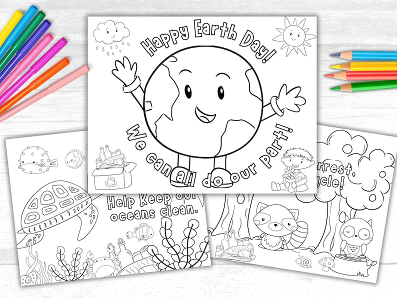 Earth Day Kids Coloring Sheets, Earth Day Coloring Pages, Coloring Pages Earth Day, Earth Day Party Coloring Pages Classroom Earth Day pages, Earth day Coloring Activity