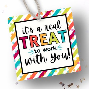 Candy Employee Appreciation Tag Team Appreciation Candy Thank You Tags Staff Candy Appreciation Gift Tag Printable Co-Worker Tag Gift Tag