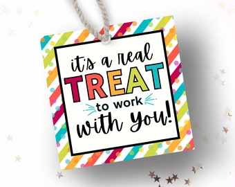 Candy Employee Appreciation Tag Team Appreciation Candy Thank You Tags Staff Candy Appreciation Gift Tag Printable Co-Worker Tag Gift Tag