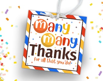 Employee Appreciation Candy Tags Candy Tag Teacher Appreciation Candy Thank You Tag Printable Appreciation Candy Tag Staff Recognition Gift