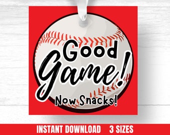 Baseball Spiel Tag Leckerli Anhänger Baseball Kinder Sport Anhänger Baseball Team Gastgeschenke für Snacks Baseball Good Luck Tags Baseball Team Tags für Leckereien