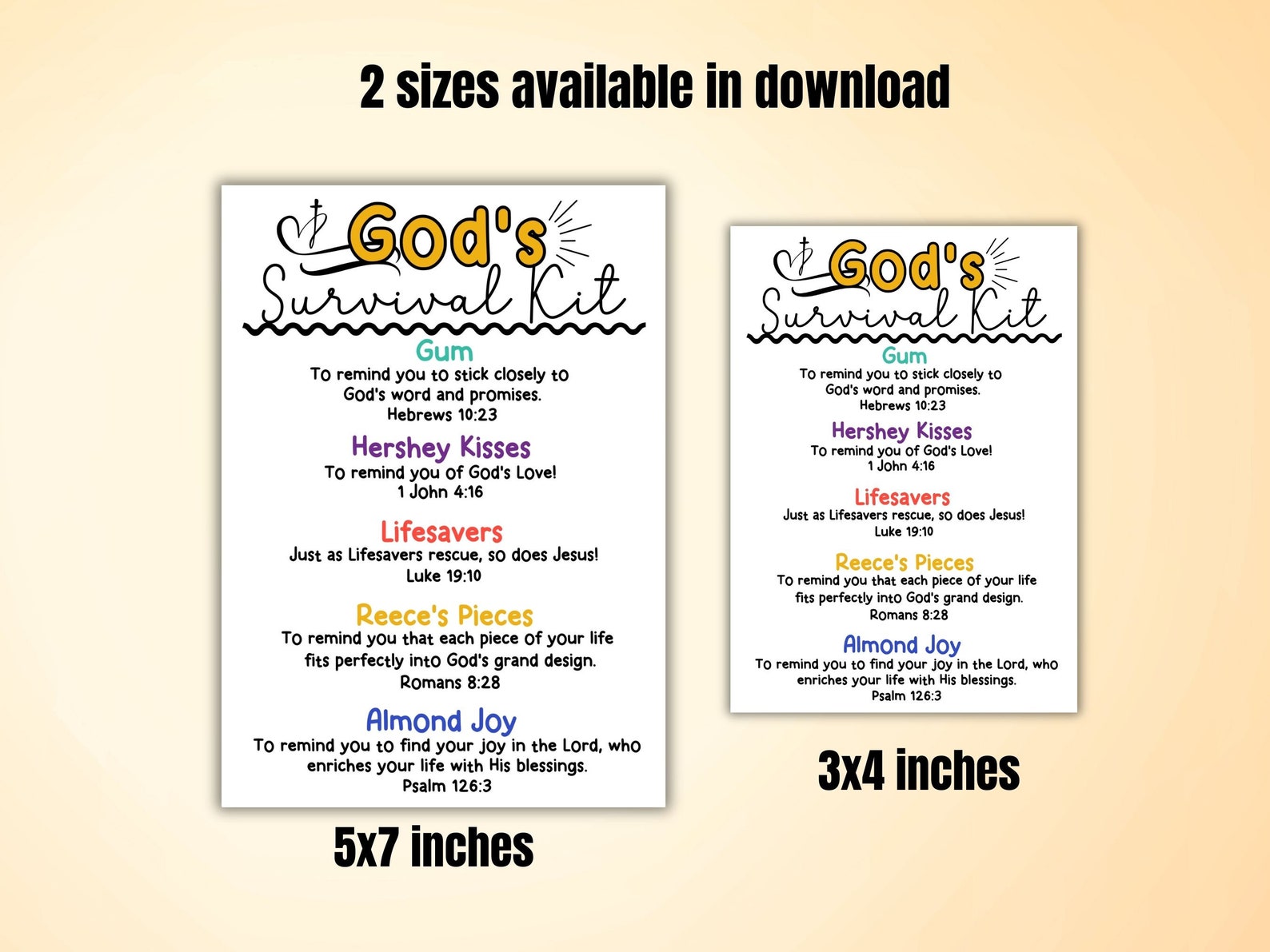 God's Survival Kit Church Tags Printable Survival Kit From God ...