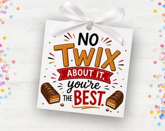 Candy Bar Employee Appreciation Tag Printable –Teacher Candybar Thank You Tag,  Coworker or Staff Recognition Candy Award Tag