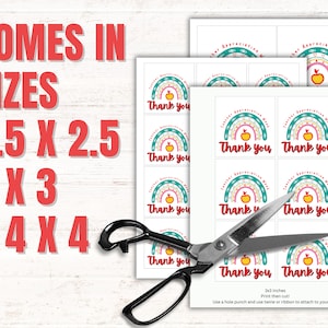 Teacher Appreciation Gift Tags Printable Teacher Thank You Treat Tags ...