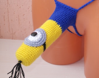 Unique and Hilarious Willy Warmer Costume Set - A Fun and Flirty Gift for Your Boyfriend! sexy men underwear, Men thong ,mens gstrings