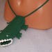 Сrocodile cock, alligator Willy Warmer,Erotic mens thong,Mens Sexy Underwear, Valentine Fun gift,Bride gift,sex penis cock sock gift crochet 