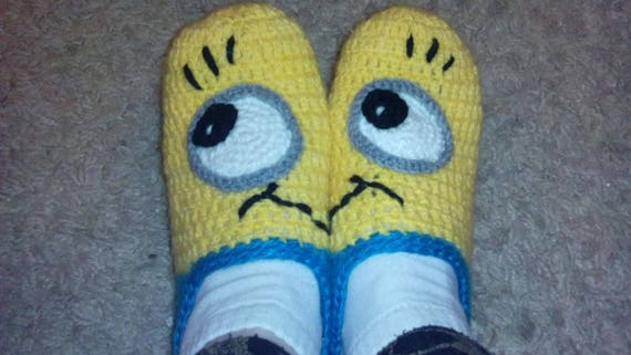 minion slippers adults