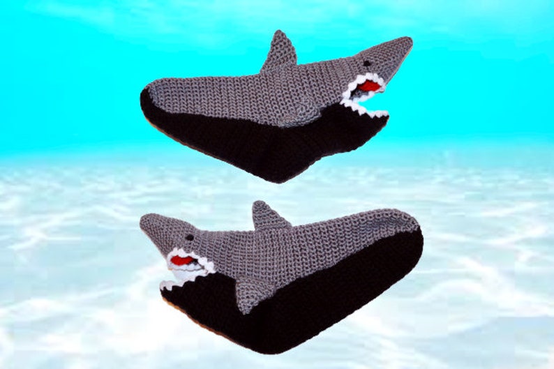 Socks Shark Slippers,customizable socks, personalized socks,fuzzy socks. for Adult Sizesladies slippers,shark week,slippers men, shark black