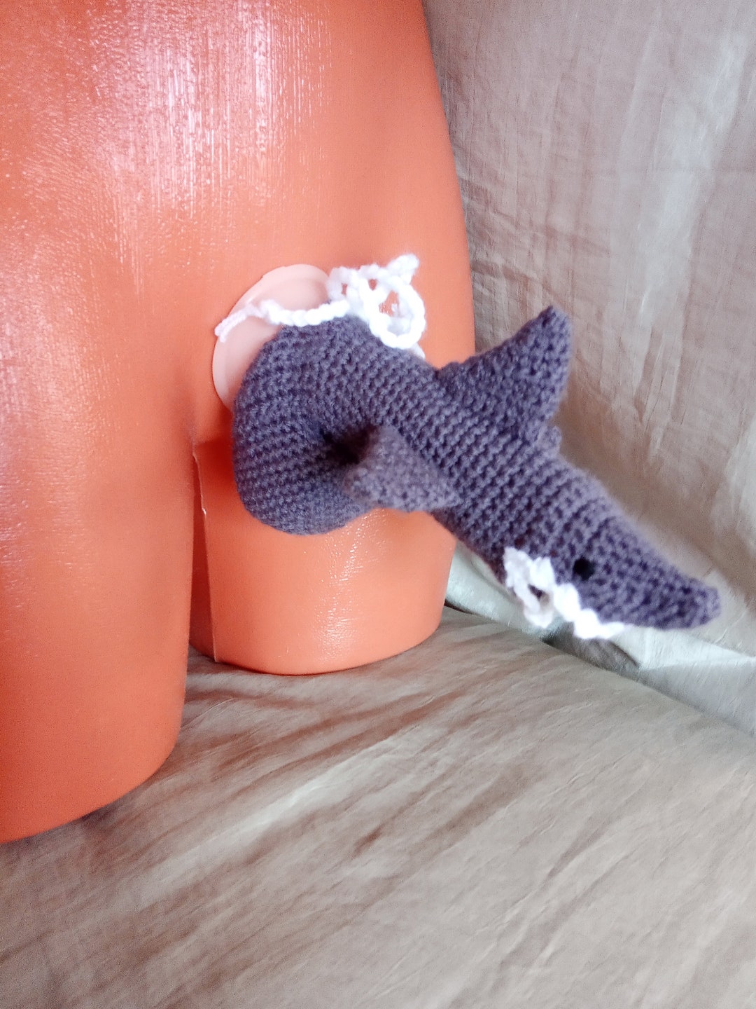 Crochet Shark Original Willy Warmer Mens Sexy Underwear