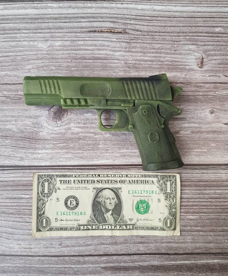 Gun gifts Boyfriend gift box Gun soap Gun grenade Husband Etsy