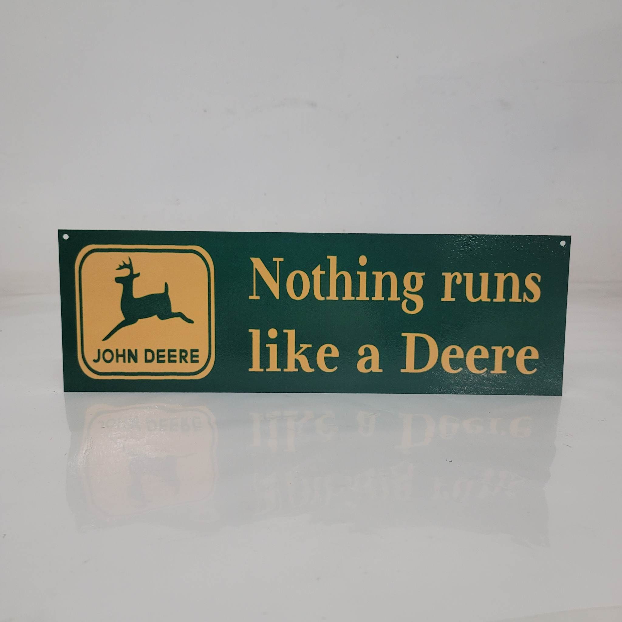 Nothing Runs Like A Deere Logo