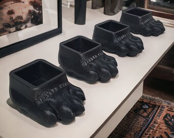 4 Fisher Wood Stove Feet Bear Paws - Etsy