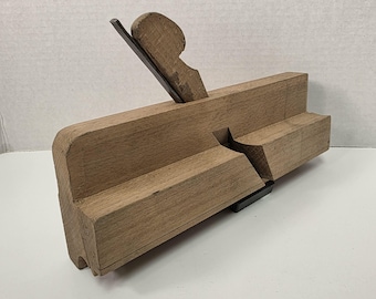 Rare Antique John Moseley & Son 7/8" Side Bead Plane – Bloomsbury London, Cabinetmaker Stamped R. Harris, Exceptional Condition