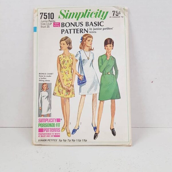 Simplicity sewing pattern 7510