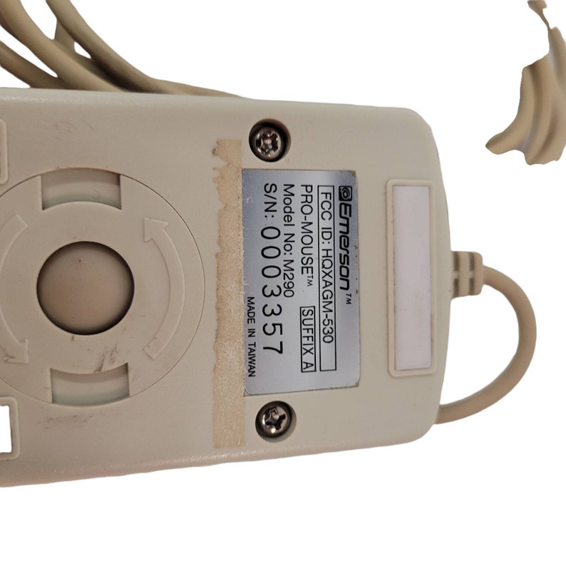 Vintage Emerson Computer Mouse and Wall Holster Etsy