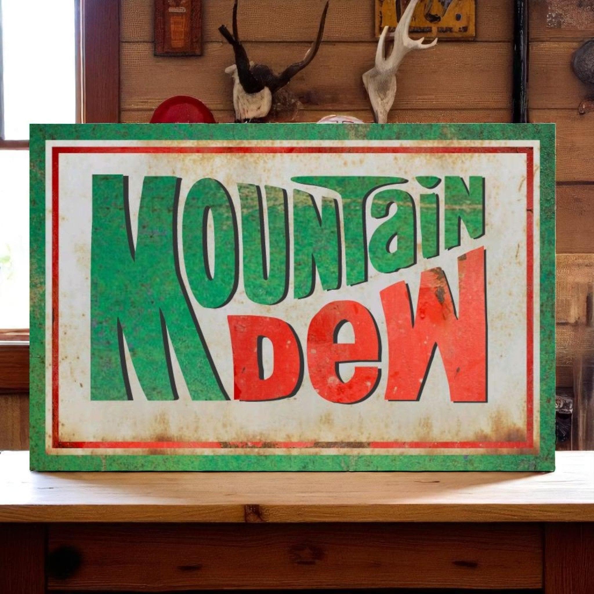 Mountain Dew Signs - Etsy