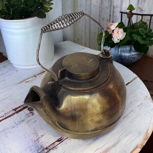 Antique Cast Iron Kettle Stovetop Accessories
