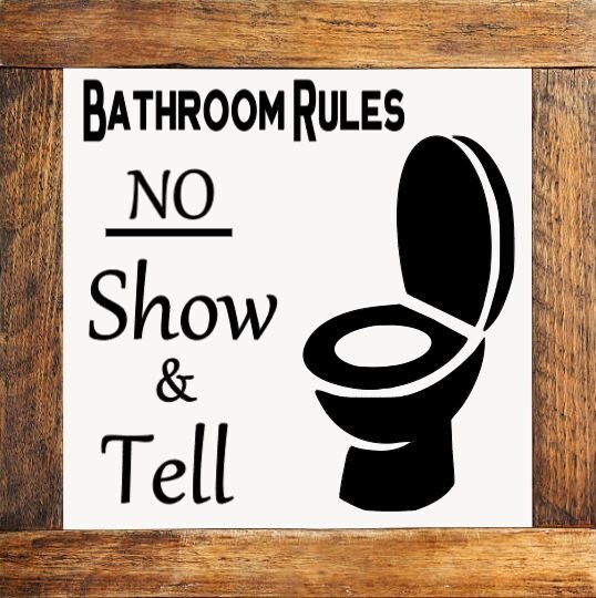 Bathroom Mini Signs Mix Match Original Designs Etsy Bathroom Mini Signs Mix Match Original Designs Etsy