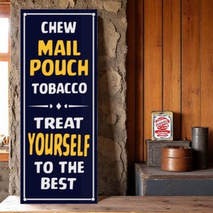 Chew Mail Pouch Stencil