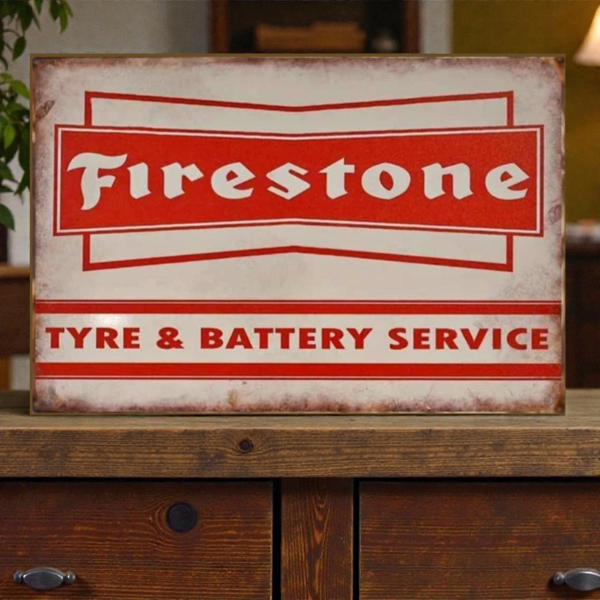 Firestone Tires Sign - Etsy