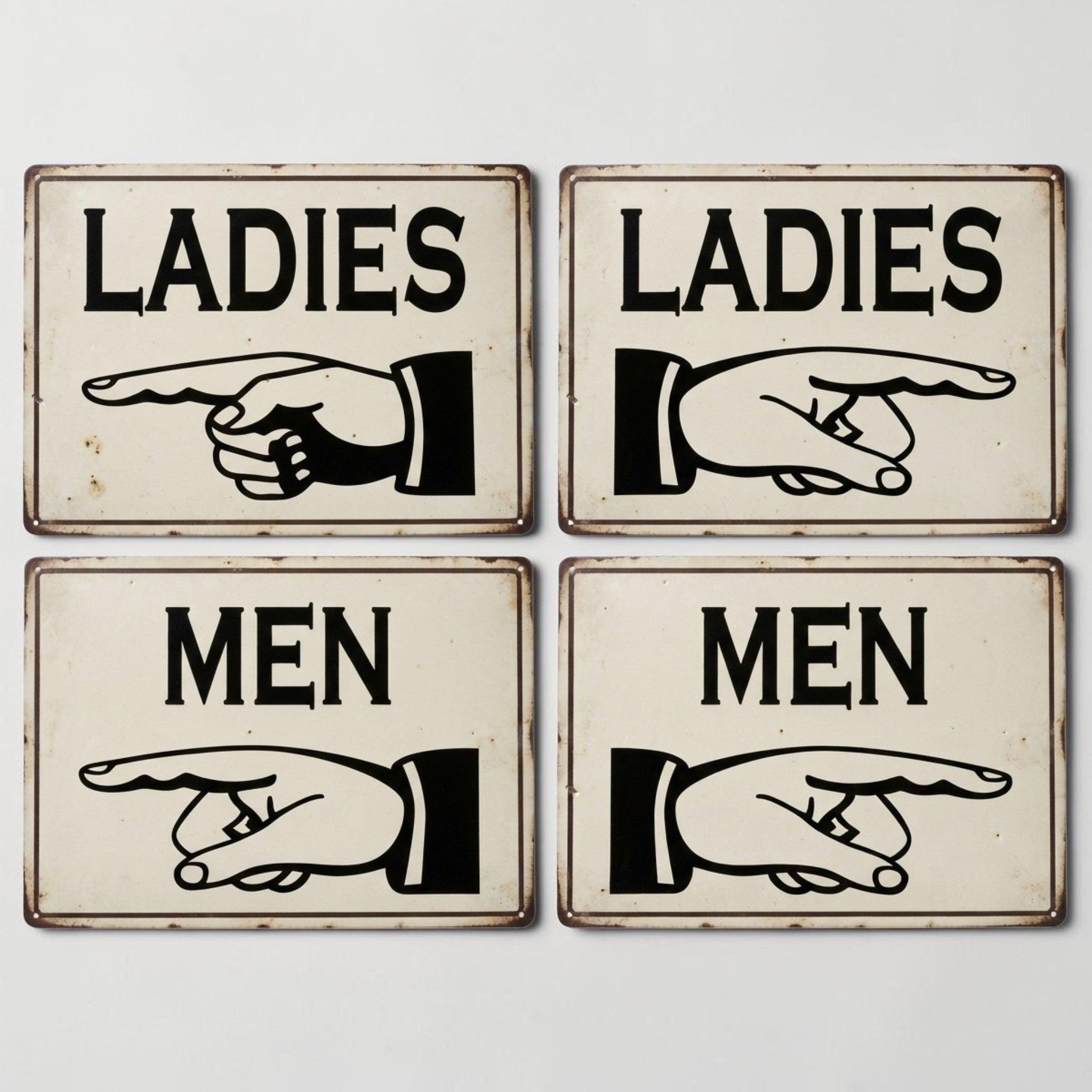 Vintage Finger Pointing Sign - Etsy