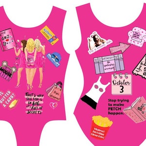 Mean Girls Shining Star Sportswear gymnastics leotard