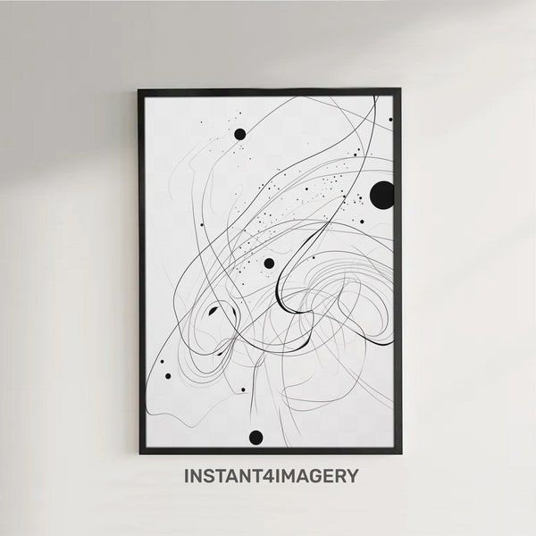 Lineart Squiggly Line Art One Wavy Line Art Abstract Line Art Oneline Painting Easy Simple Line Art Black And White Line Art Paintings