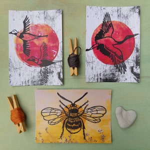 Set di tre cartoline
