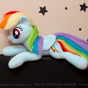 rainbow dash soft toy